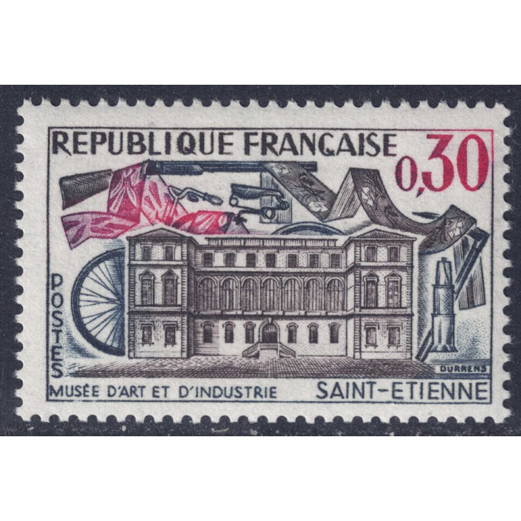 FRANCE 1960 Museum of Art and Industry MNH**