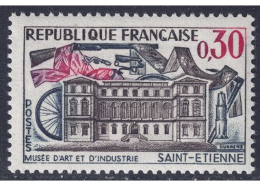 FRANCE 1960 Museum of Art and Industry MNH**
