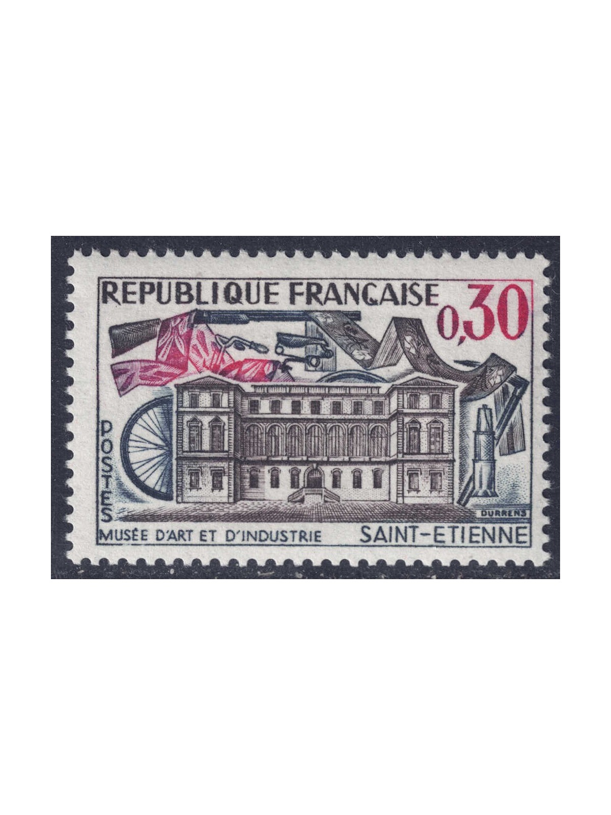 FRANCIA 1960 Museo d'Arte e Industria MNH**
