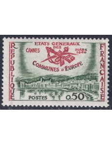 FRANCE 1960 States General of the Municipalities of Europe MNH**