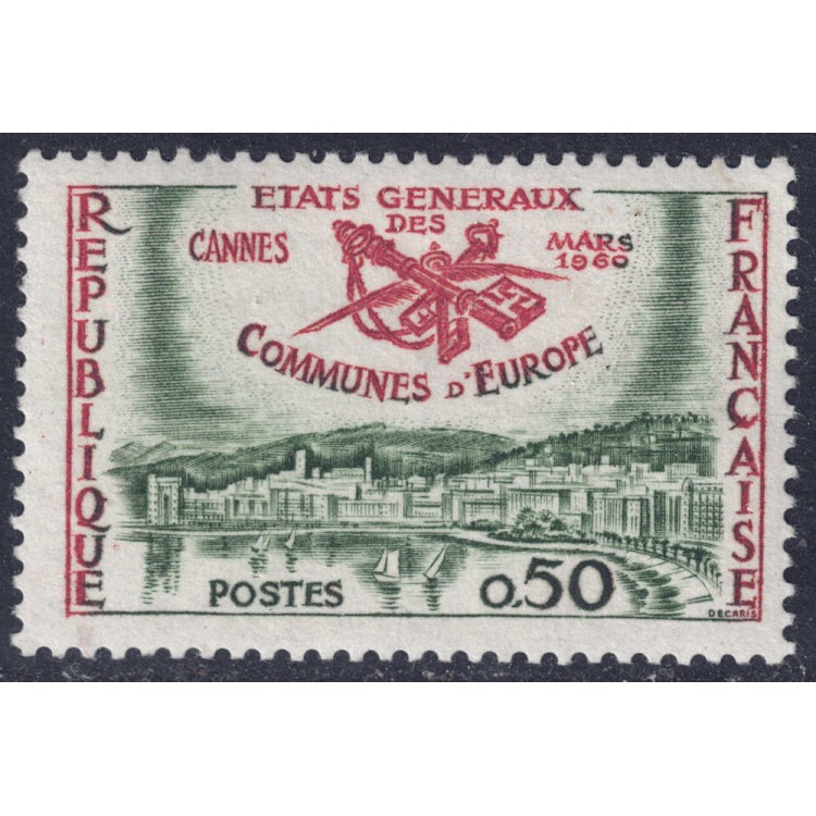 FRANCE 1960 States General of the Municipalities of Europe MNH**