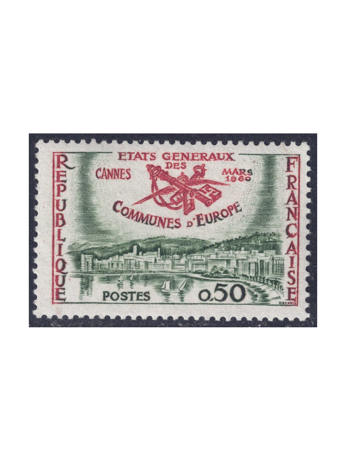 FRANCIA 1960 Stati Generali dei Comuni d'Europa MNH**