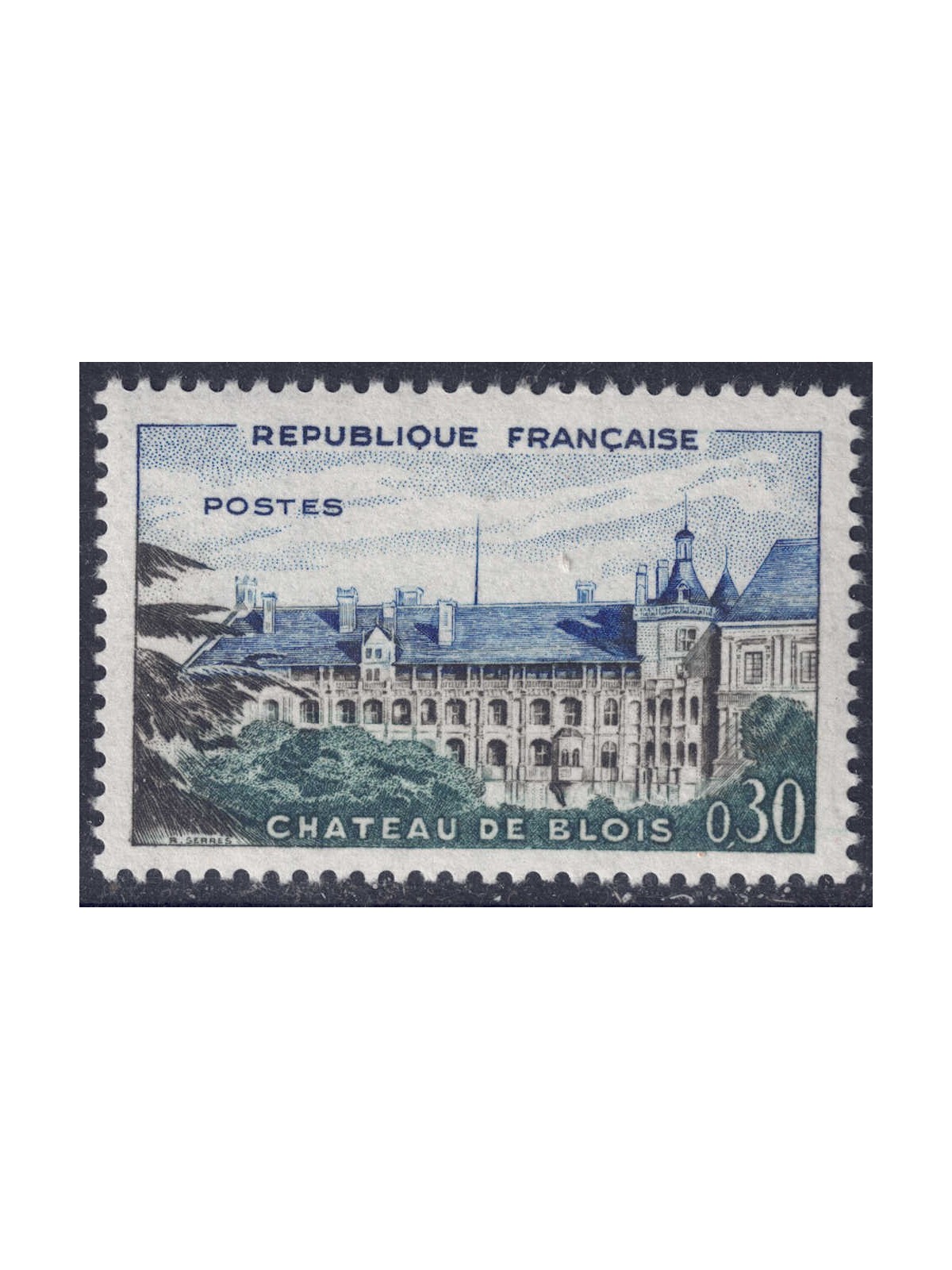 FRANCIA 1960 Castello di Blois MNH**