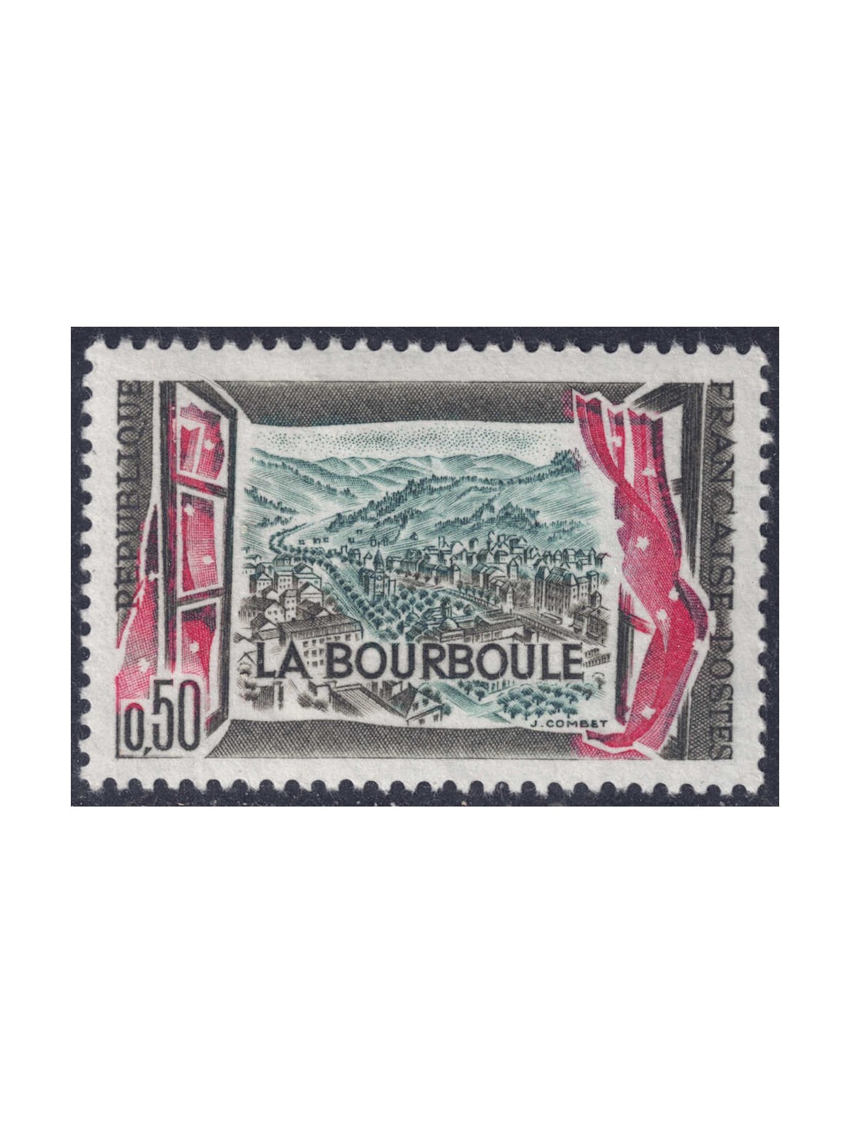 FRANCE 1960 La Bourboule spa resort MNH**
