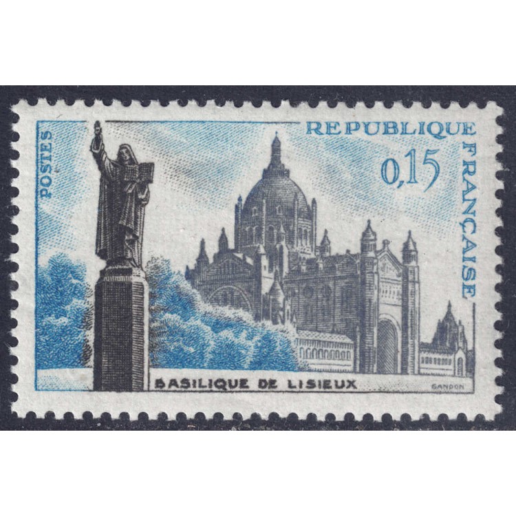 FRANCE 1960 Basilica of Lisieux MNH**