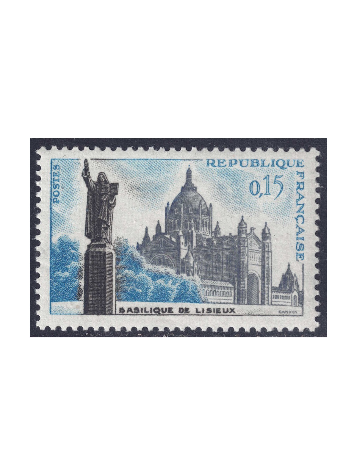 FRANCIA 1960 Basilica di Lisieux MNH**