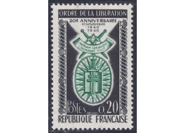 FRANCIA 1960 Ordine della Liberazione MNH**