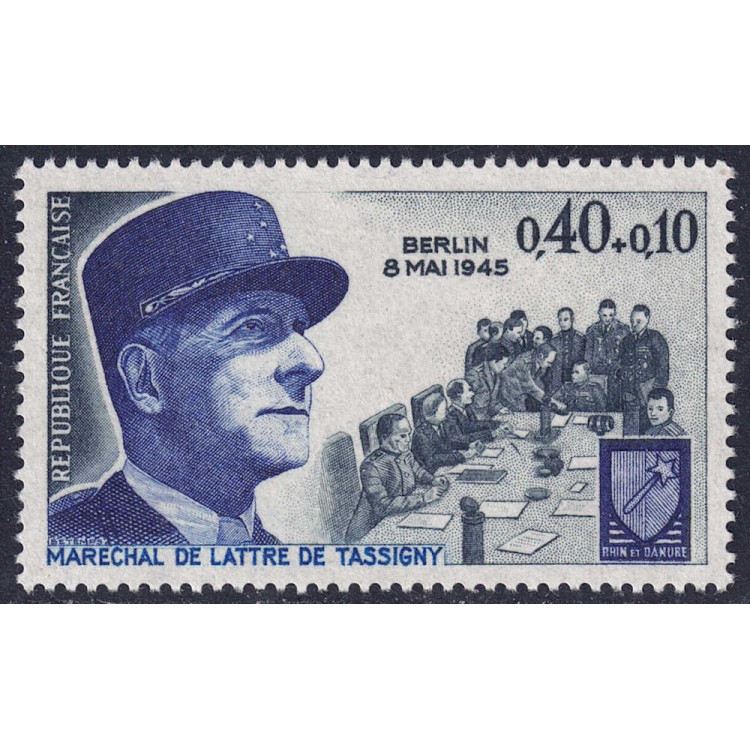 FRANCE 1970 Armistice (Marshal de Lattre de Tassigny) MNH**