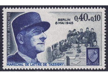 FRANCE 1970 Armistice (Marshal de Lattre de Tassigny) MNH**