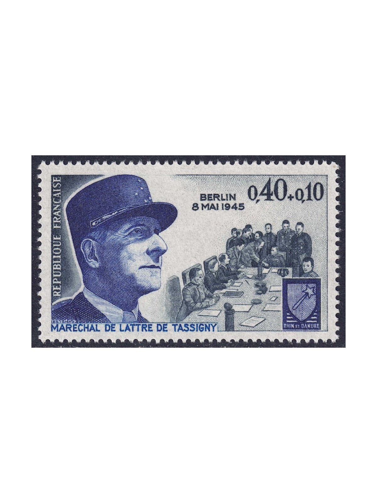 FRANCIA 1970 Armistizio (Maresciallo de Lattre de Tassigny) MNH**