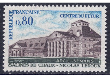 FRANCIA 1970 Saline di Chaux-Nicolas Ledoux MNH**