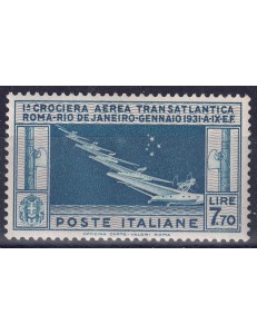 ITALY KINGDOM 1930 Transatlantic cruise MNH** ©