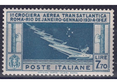 ITALY KINGDOM 1930 Transatlantic cruise MNH** ©