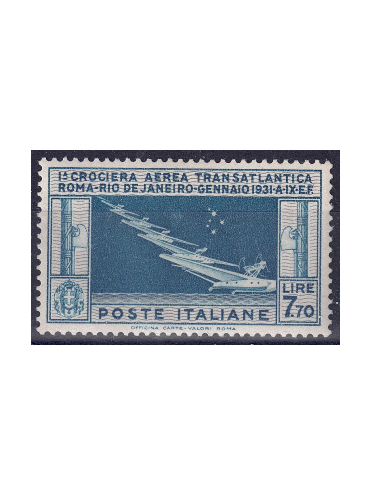 ITALY KINGDOM 1930 Transatlantic cruise MNH** ©