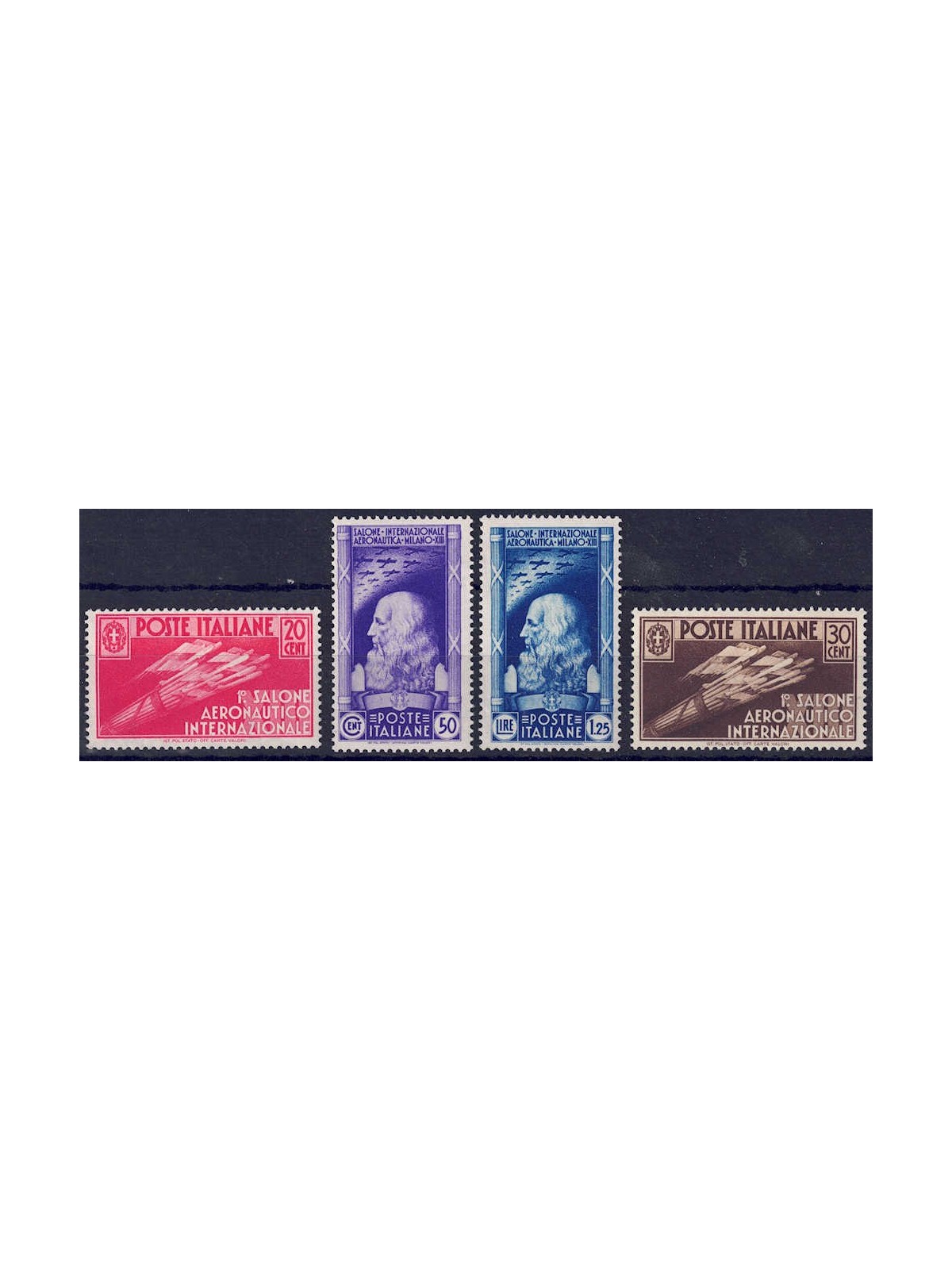 ITALIA REGNO 1935 Salone aeronautico 4v MNH** ©