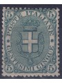 ITALIA REGNO 1891 Stemma 5c verde MNH**