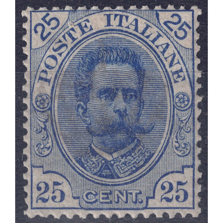 ITALY KINGDOM 1891 Umberto I 25c blue MNH**