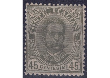 ITALY KINGDOM 1891 Umberto I 45c olive green MNH**