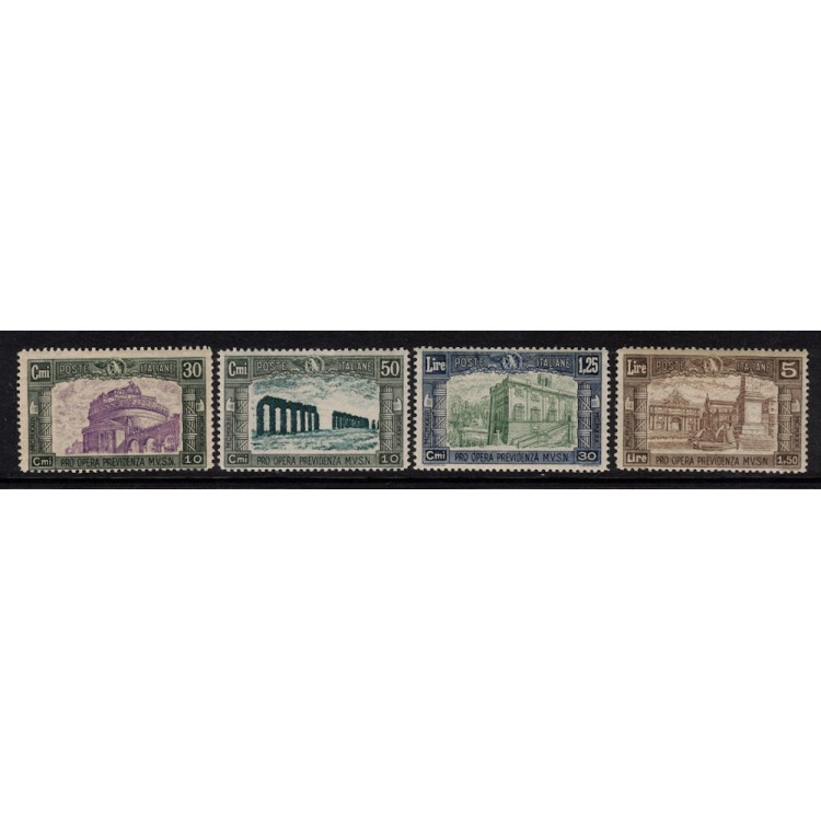 ITALY KINGDOM 1930 Militia III 4v MNH**