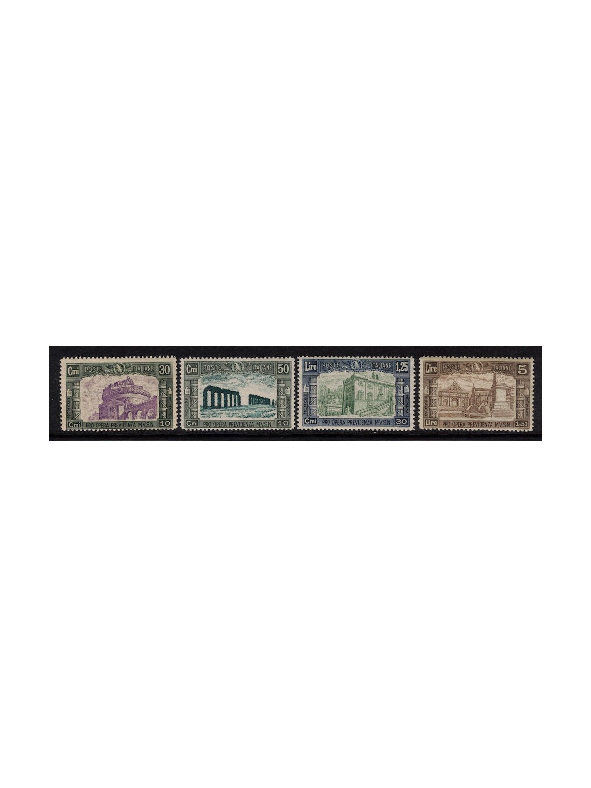 ITALIA REGNO 1930 Milizia III 4v MNH**