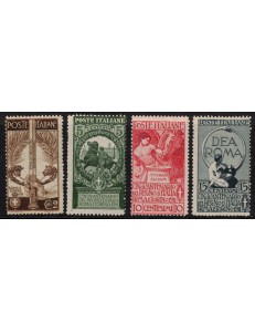 ITALIA REGNO 1911 Unità d'Italia 4v MH*
