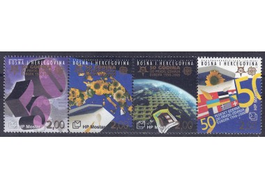 BOSNIA CROATA 2006 Cinquantenario francobolli Europa 4v MNH**