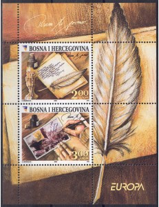 BOSNIA HERZEGOVINA 2008 Europe s/s MNH**