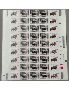 ITALIA 2022 Lancia Lambda 1 foglio intero MNH**