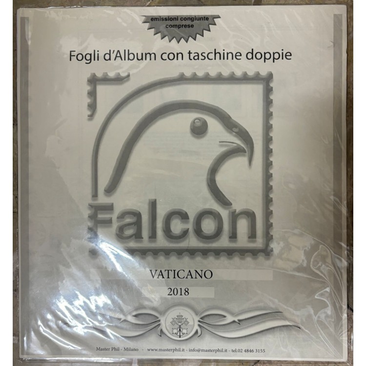 VATICAN 2018 Masterphil Falcon Album Pages