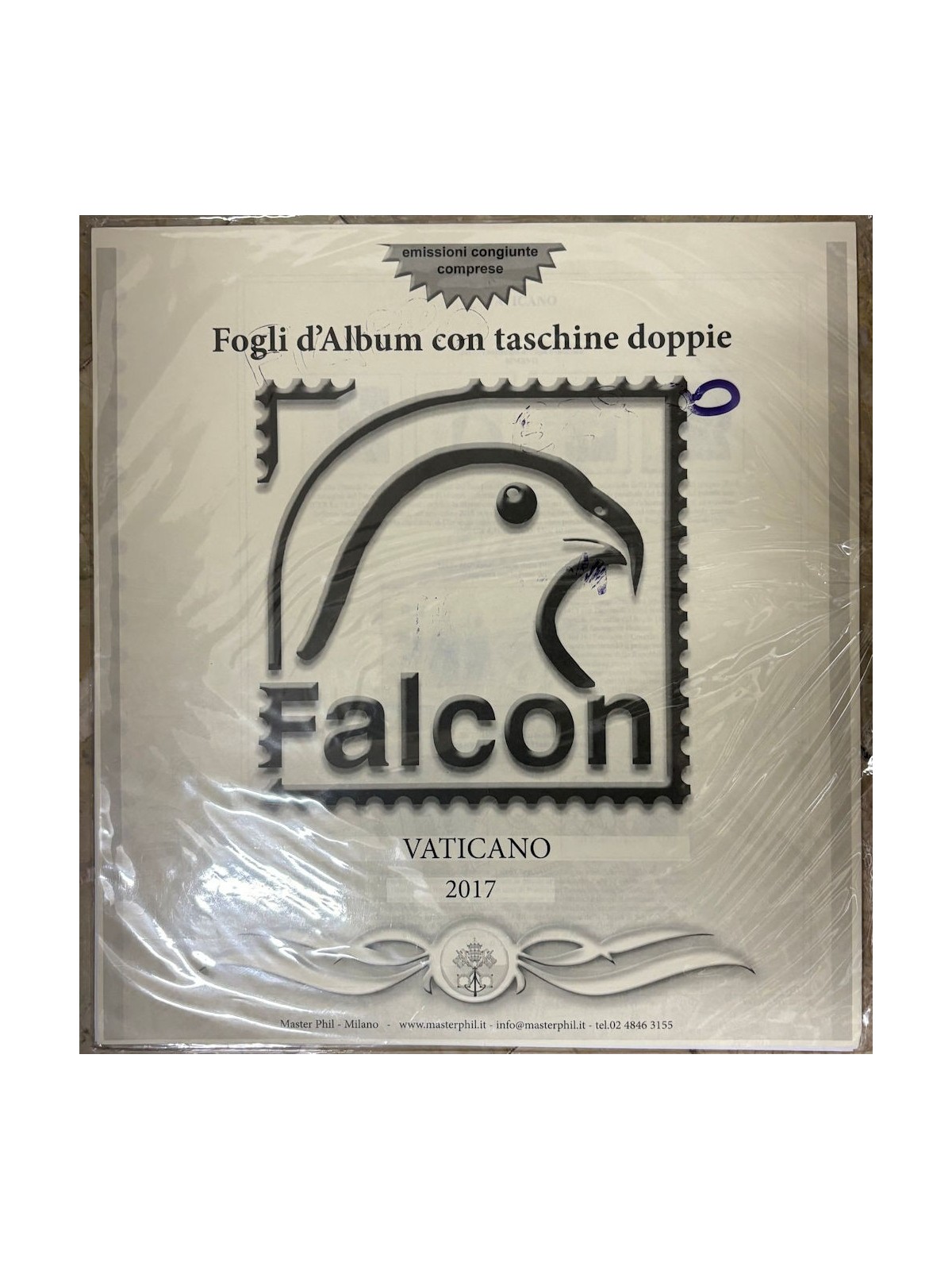 VATICAN 2017 Masterphil Falcon Album Pages