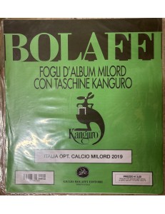 ITALY 2019 Bolaffi Milord Optional Football Album Sheets