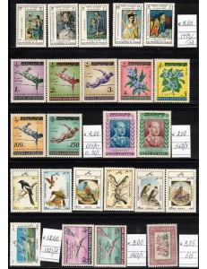 AFGHANISTAN Lotto di 24 francobolli MNH**