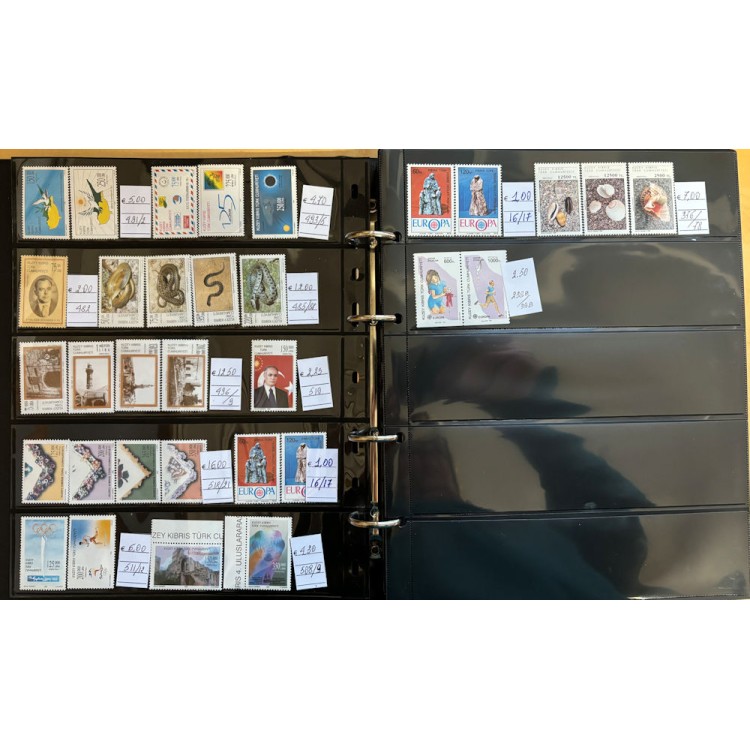 CIPRO - CIPRO TURCA Lotto di francobolli di vari anni MNH**