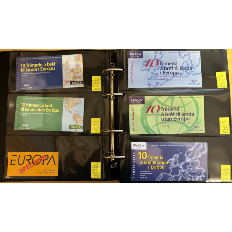 EUROPA CEPT Lotto di Libretti di vari anni MNH**