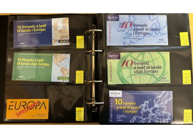 EUROPA CEPT Lotto di Libretti di vari anni MNH**