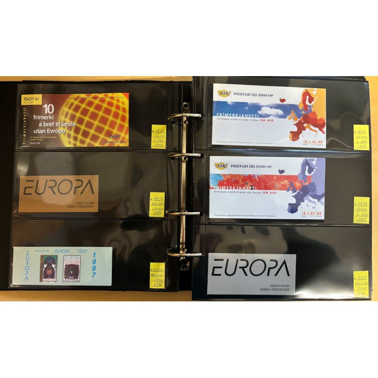 EUROPA CEPT Lotto di Libretti di vari anni MNH**