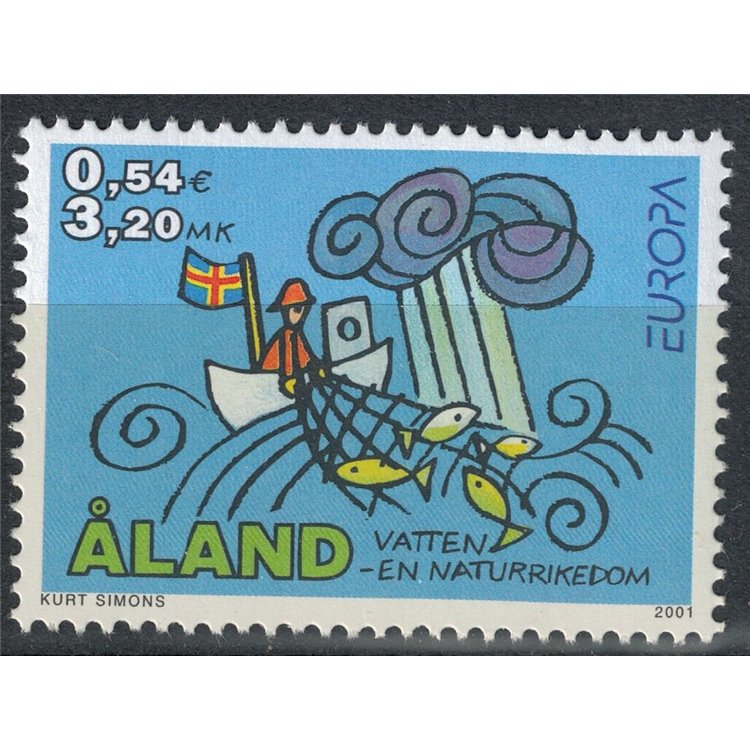 ALAND 2001 Europa MNH**