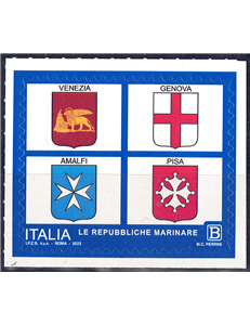 ITALIA 2023 Le Repubbliche Marinare MNH**