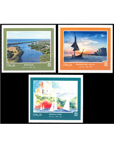 ITALY 2023 Tourism 3v MNH**