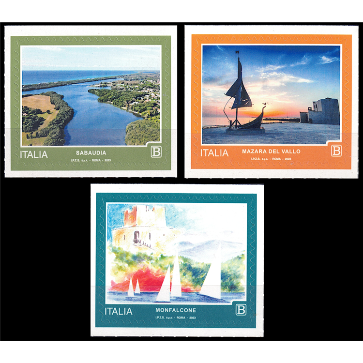 ITALIA 2023 Turismo 3v MNH**