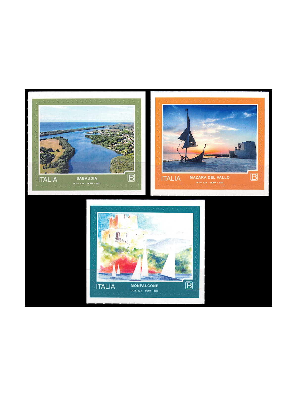 ITALIA 2023 Turismo 3v MNH**