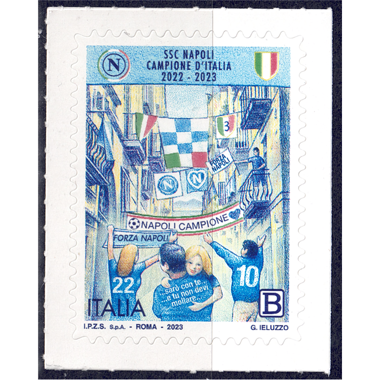 ITALY 2023 Naples Champion of Italy MNH**
