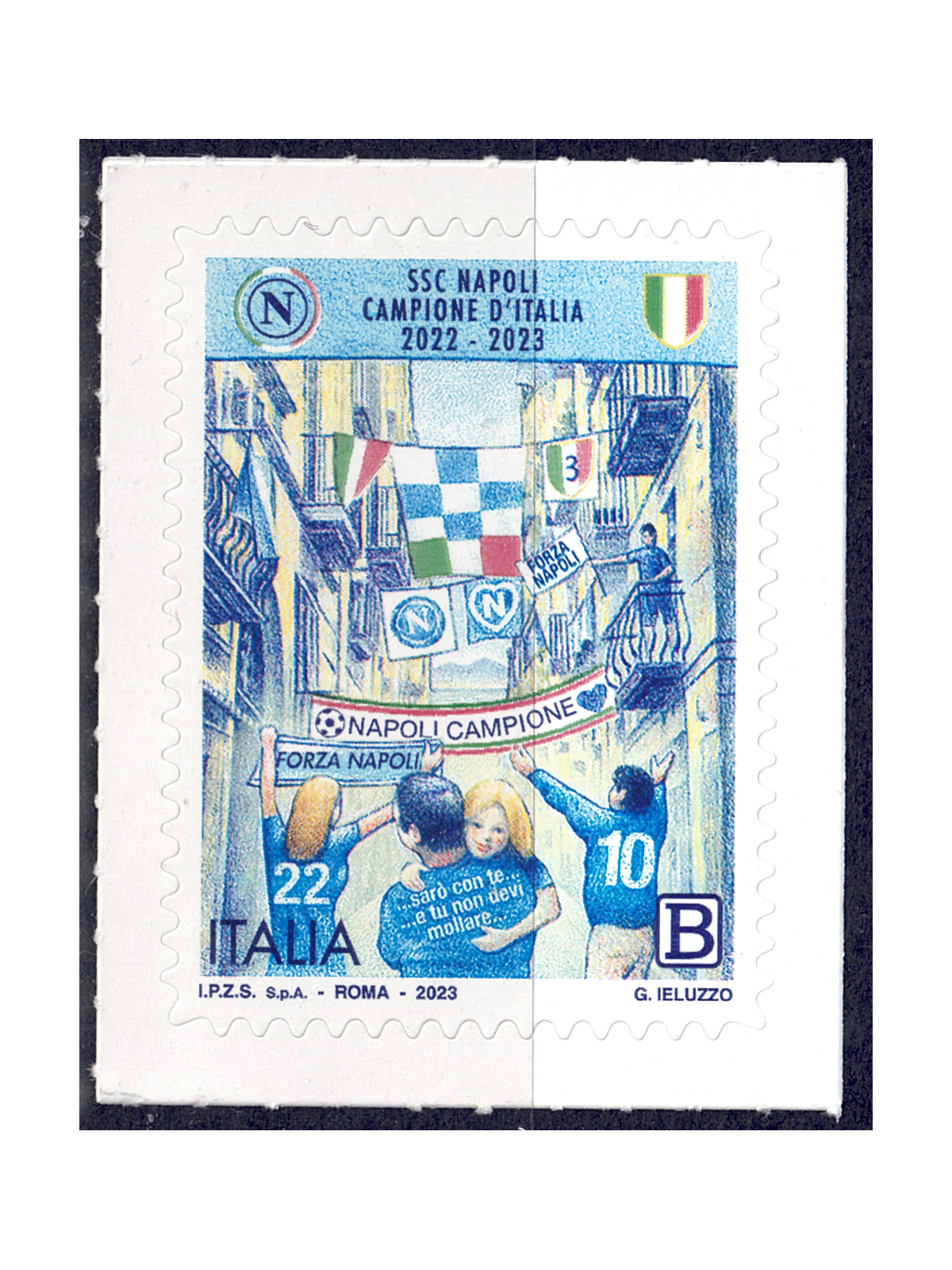 ITALY 2023 Naples Champion of Italy MNH**