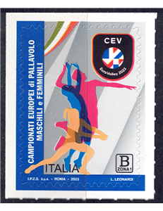 ITALIA 2023 Campionati europei di pallavolo MNH**