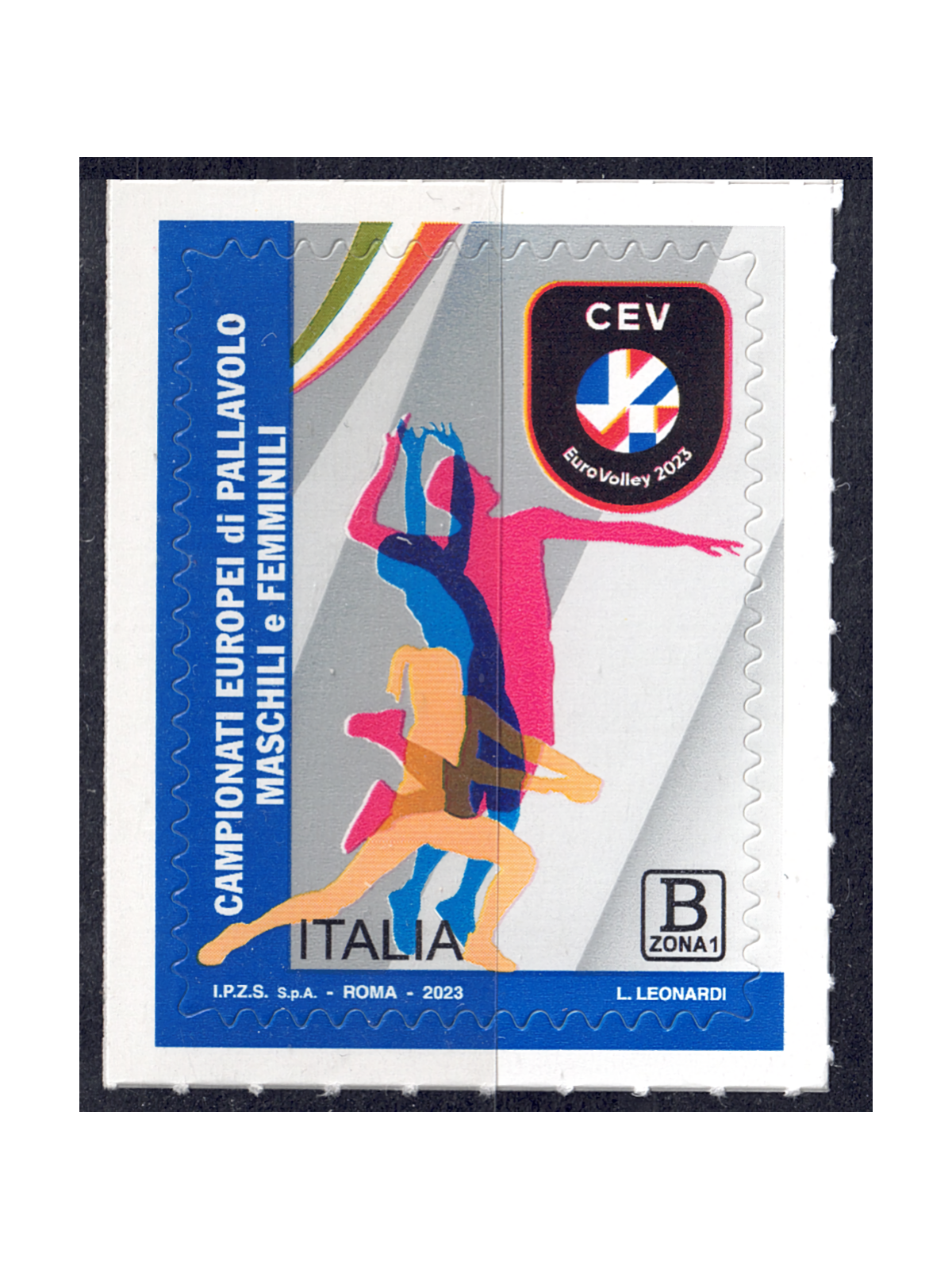 ITALIA 2023 Campionati europei di pallavolo MNH**