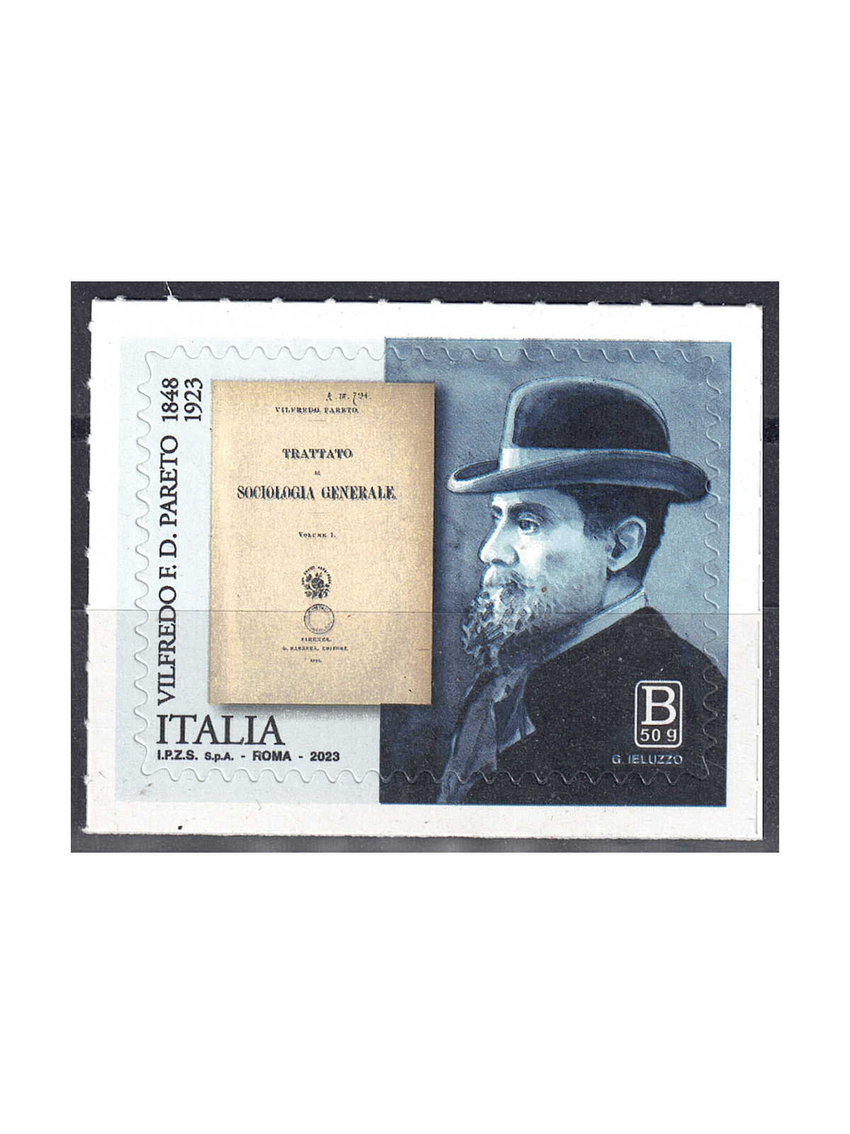 ITALIA 2023 Vilfredo Federico Damaso Pareto MNH**