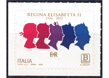 ITALY 2023 Queen Elizabeth II MNH**