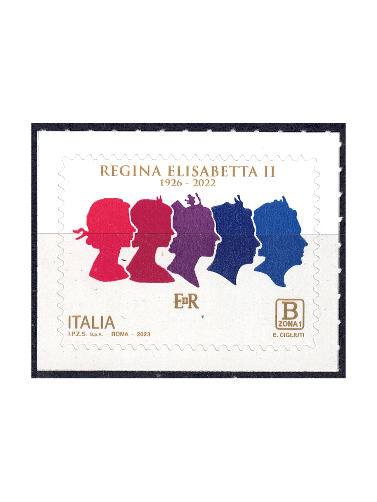 ITALY 2023 Queen Elizabeth II MNH**