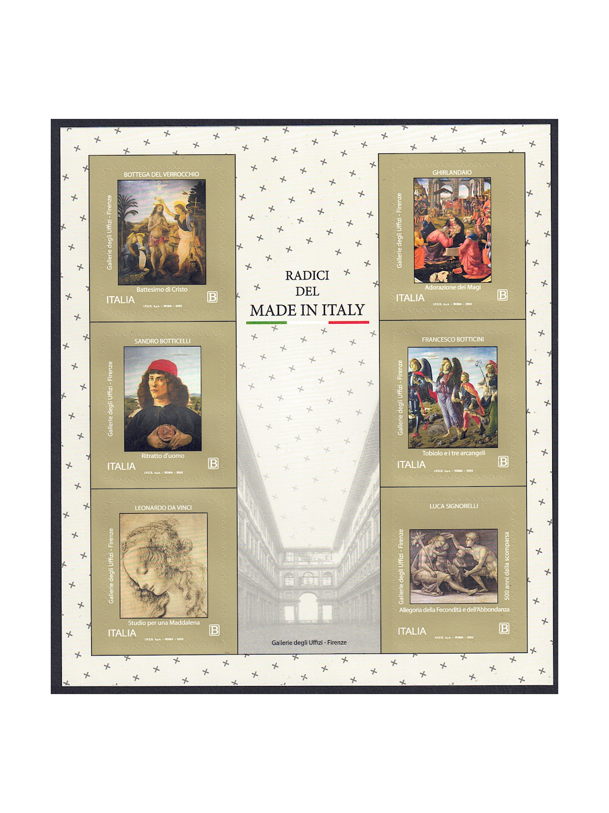ITALIA 2023 Radici del made in Italy BF MNH**