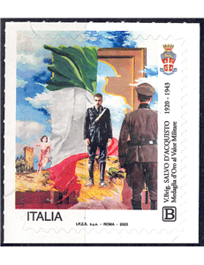 ITALIA 2023 Salvo D'Acquisto MNH**
